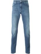 7 For All Mankind Ronnie Skinny Jeans, Men's, Size: 38, Blue, Cotton/polyester