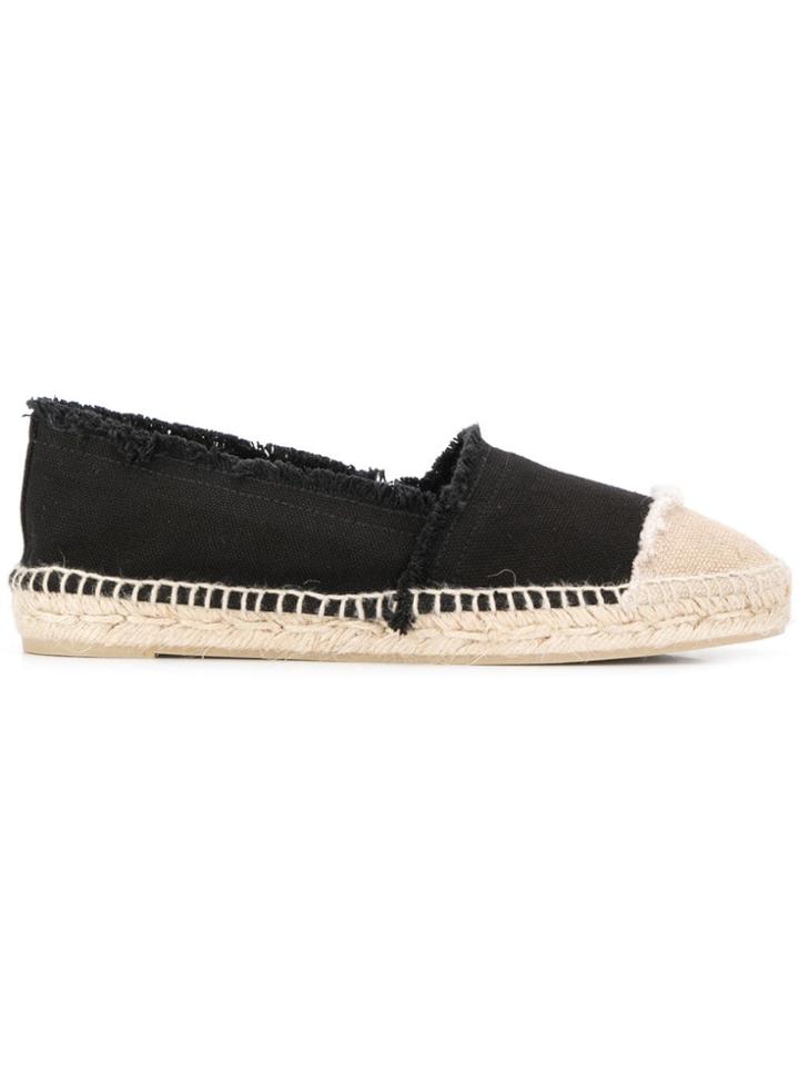 Castañer Flat Espadrilles - Black