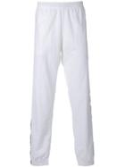 Champion Logo Side Stripe Track Trousers - White