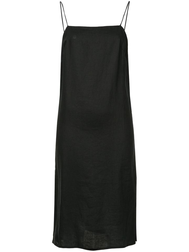 Matin Square Neck Dress - Black
