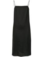 Matin Square Neck Dress - Black