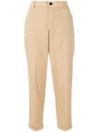 Barena Cropped Trousers - Brown