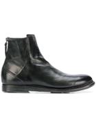 Silvano Sassetti Flat Ankle Boots - Black