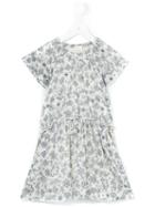 Simple Kids - Spain-antwerp Dress - Kids - Cotton/viscose - 3 Yrs, White
