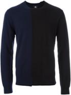 Ps By Paul Smith Two-tone Jumper