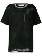Fabiana Filippi Glitter Trim T-shirt - Black