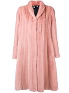 Liska Konstantina Fur Coat - Pink & Purple