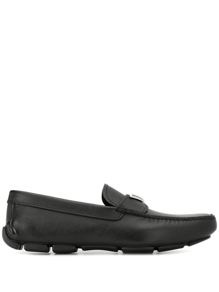 Prada Driver Mocassins - Black