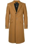 Icosae Tailored Coat - Brown