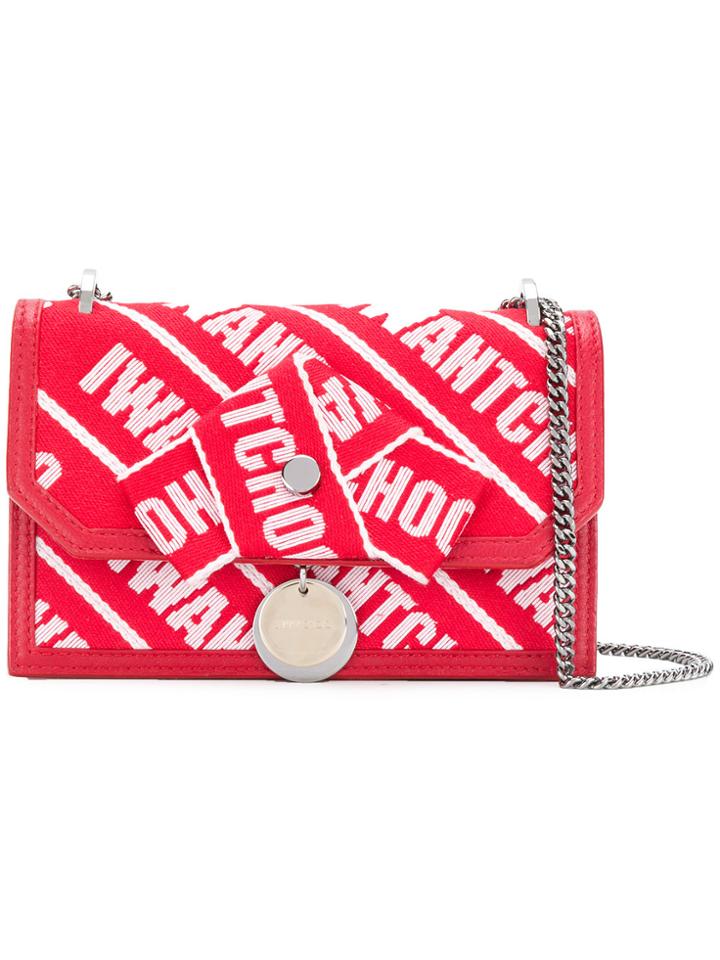 Jimmy Choo Finley Crossbody Bag - Red