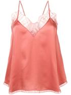 Iro Lace Camisole Top - Pink