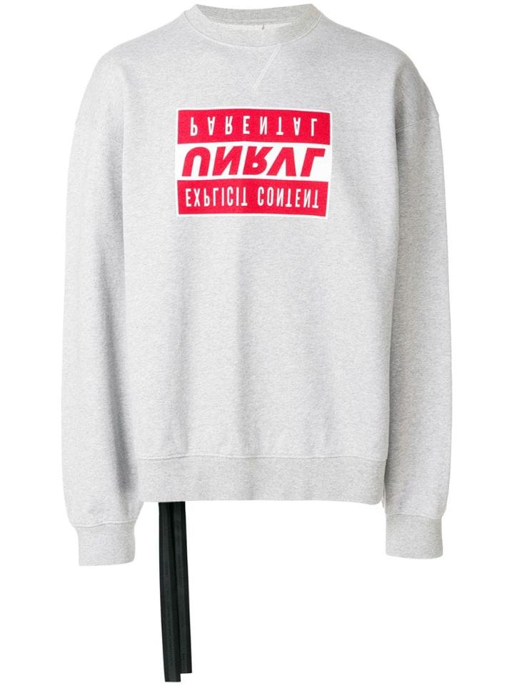 Unravel Project Explicit Content Sweatshirt - Grey