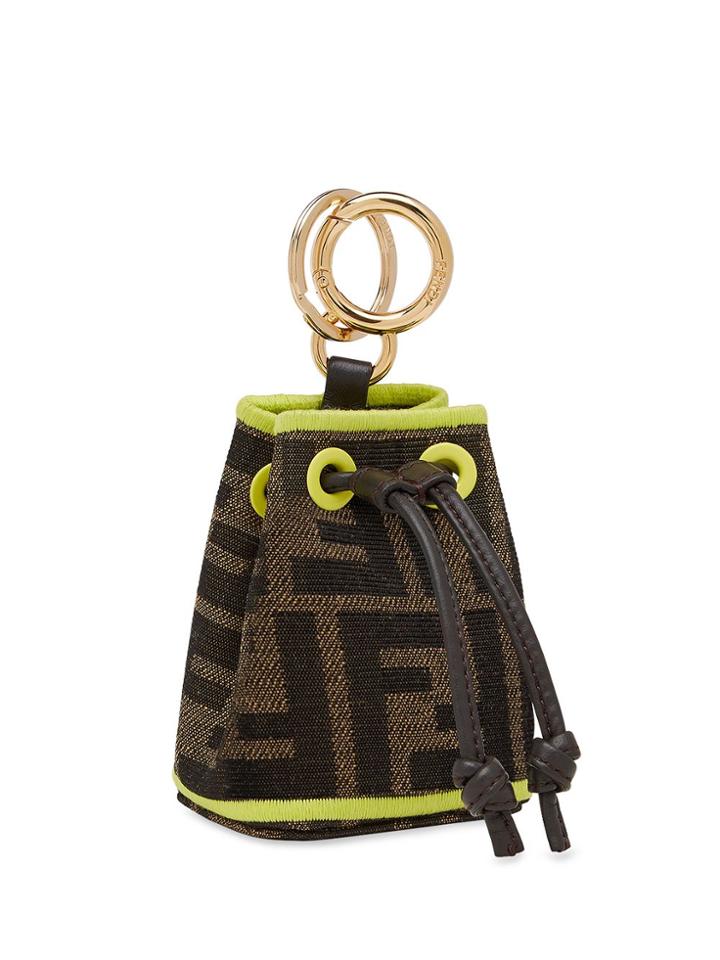 Fendi Nano Mon Tresor Bag Charm - Brown