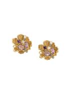 Christian Lacroix Pre-owned Cluster Earrings - Gold