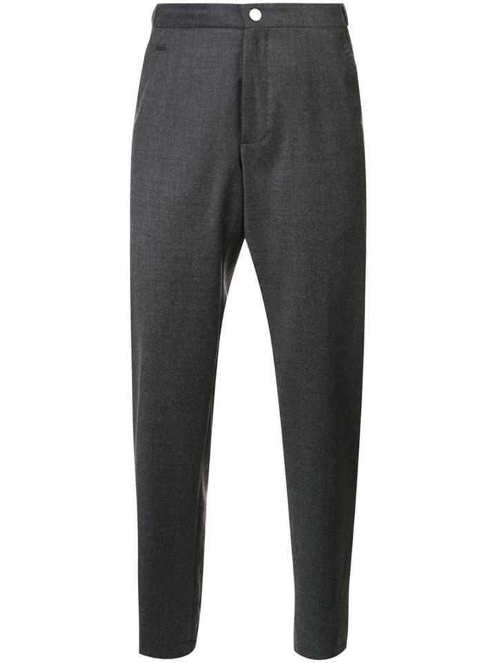 Incotex 'malone' Regular Fit Trousers, Men's, Size: 36, Grey, Wool