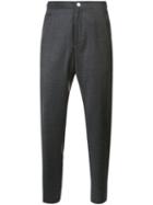 Incotex 'malone' Regular Fit Trousers, Men's, Size: 36, Grey, Wool