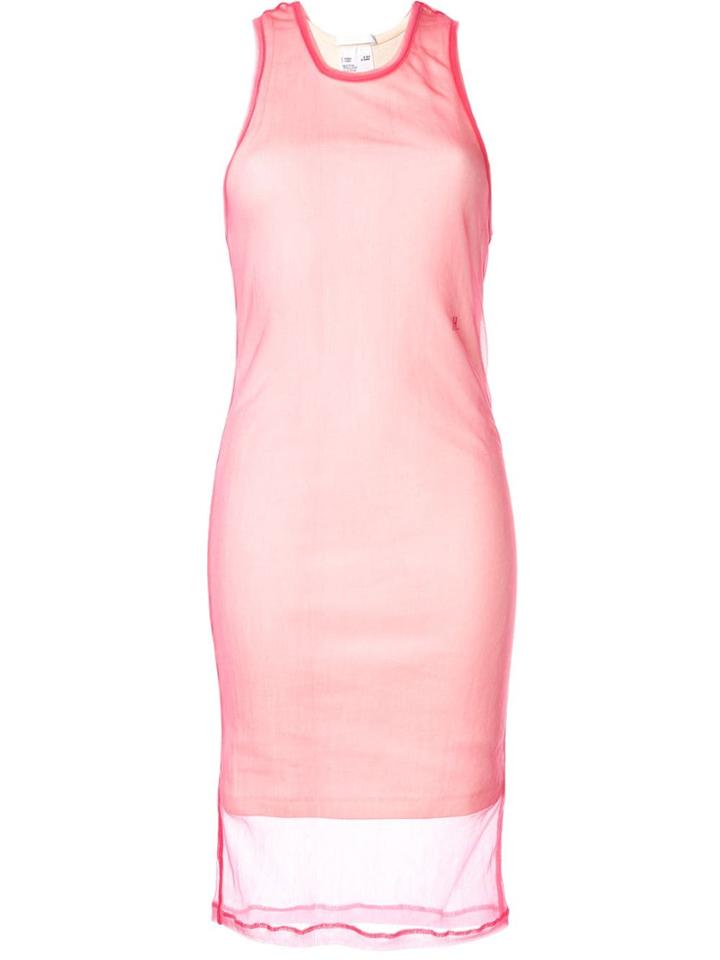 Helmut Lang Two Layer Dress - White
