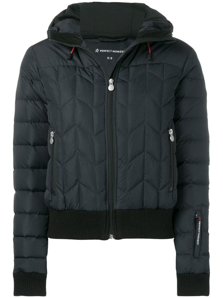 Perfect Moment Cordon Down Jacket - Black