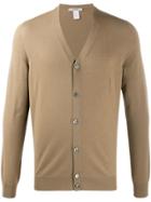 La Fileria For D'aniello V-neck Relaxed-fit Cardigan - Brown