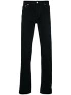 Officine Generale Regular Fit Jeans - Black