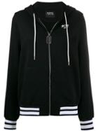 Markus Lupfer Aliza Jewel Bee Zip-up Hoodie - Black