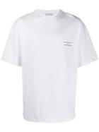 Ih Nom Uh Nit Runway Division Print T-shirt - White
