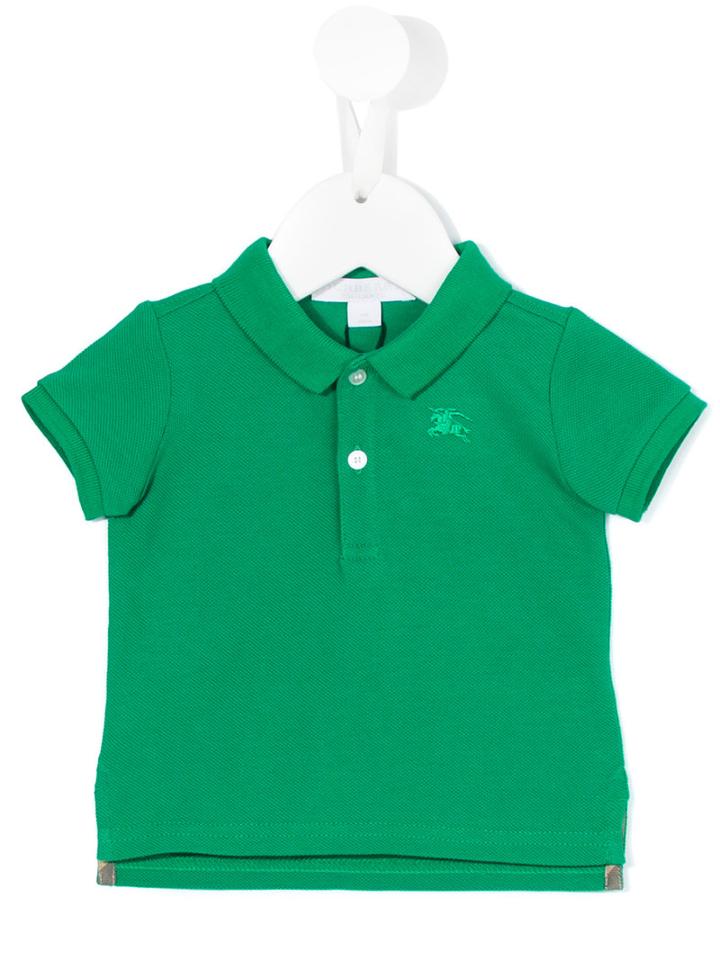 Burberry Kids - Classic Polo Shirt - Kids - Cotton - 12 Mth, Toddler Boy's, Green