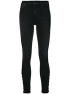 Dondup Button Embellished Jeans - Black