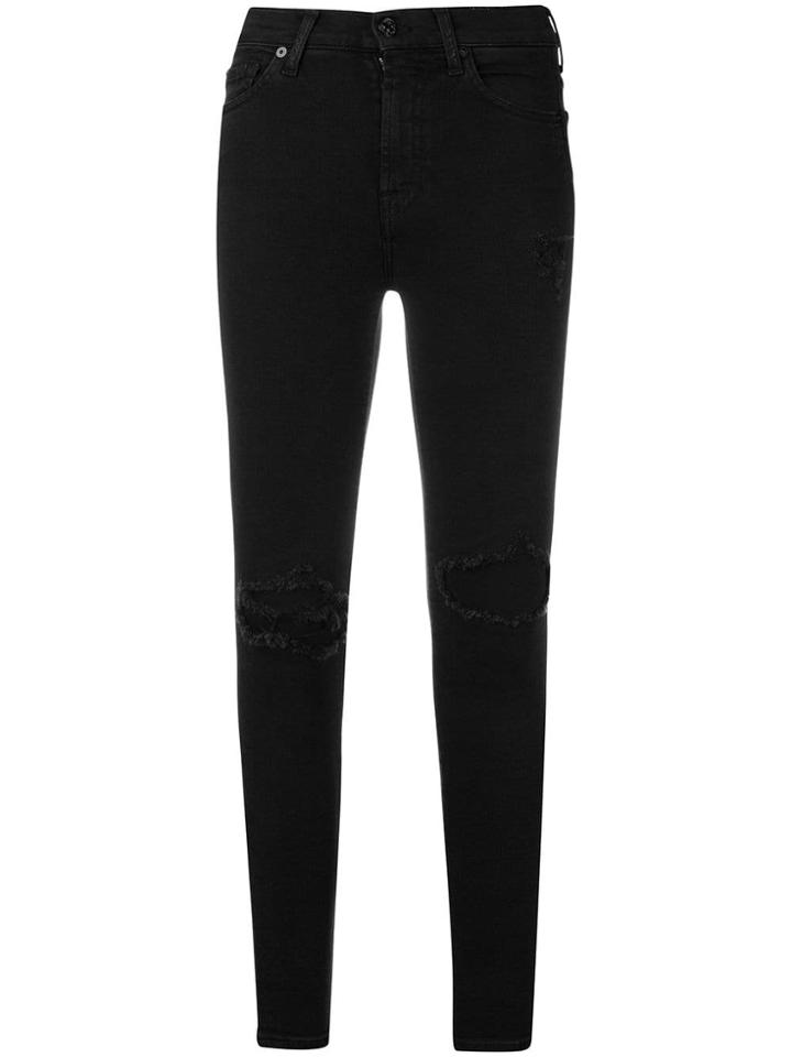 7 For All Mankind Jswza220lj-denim - Black