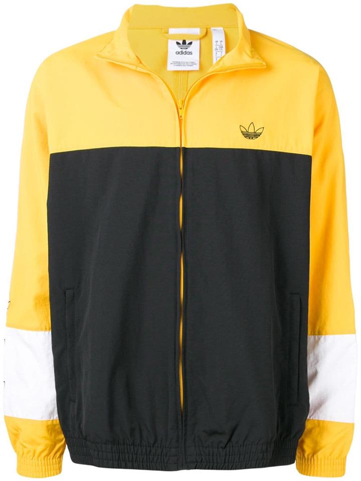 Adidas Panelled Bomber Jacket - Black