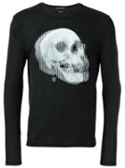 Alexander Mcqueen Skull Print Sweatshirt, Men's, Size: Xs, Black, Cotton
