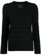 Marc Jacobs Sofia Loves The Glam Sweater - Black