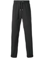 Givenchy Contrasting Band Jogging Trousers - Grey