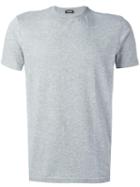 Dsquared2 Basic Slim T-shirt, Men's, Size: Xl, Grey, Cotton/spandex/elastane