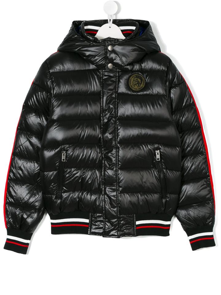 Diesel Kids Padded Jacket - Black