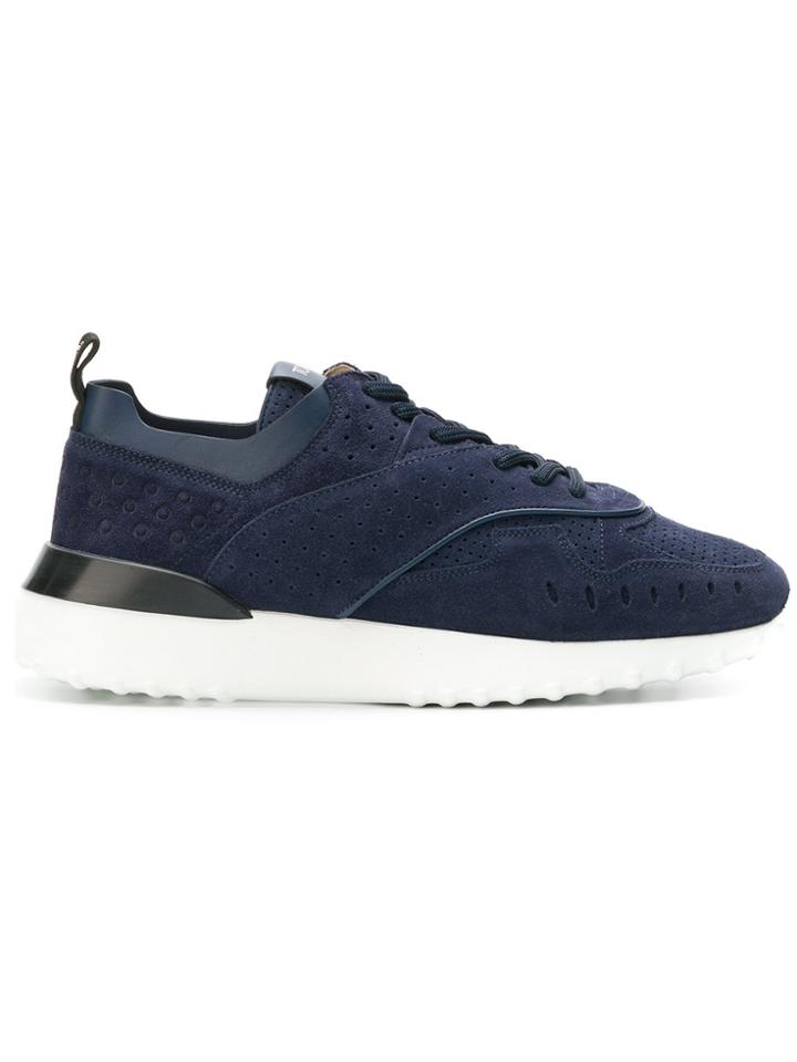 Tod's Lace Up Sneakers - Blue