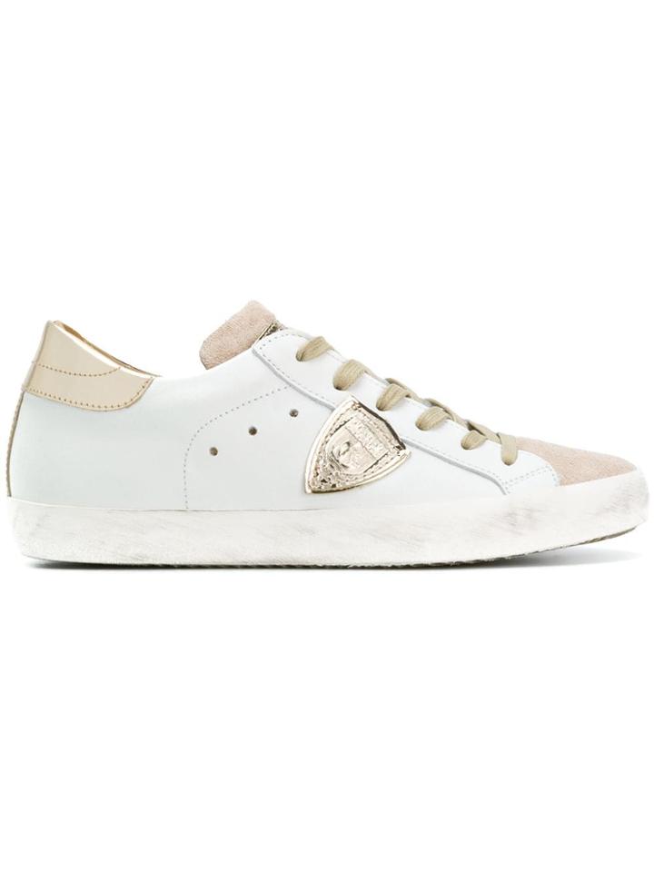 Philippe Model Philippe Model Clldv023 Blanc/orange Leather -