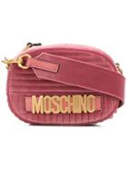 Moschino Quilted Crossbody - Pink & Purple