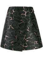 Ea7 Emporio Armani A-line Camouflage Skirt - Multicolour