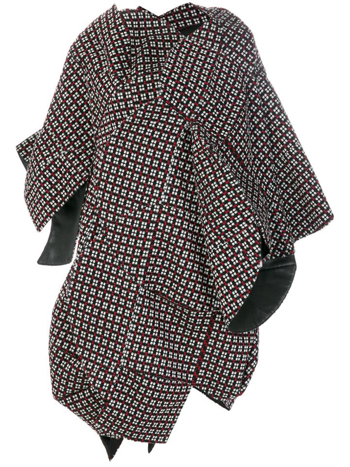 Junya Watanabe Comme Des Garçons Oversized Woven Coat - Multicolour