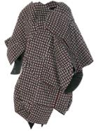 Junya Watanabe Comme Des Garçons Oversized Woven Coat - Multicolour