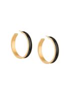 Marni Hoop Earrings, Women's, Black