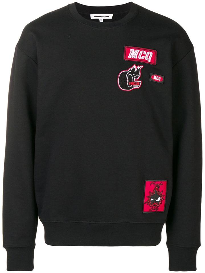 Mcq Alexander Mcqueen Darkest Black Sweater