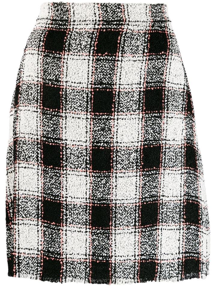 Etro Plaid Mini Skirt - Black