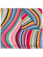 Paul Smith Double-sided Swirl Scarf - Pink