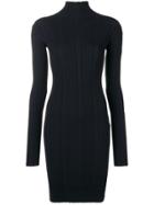Lanvin Sweater Fitted Dress - Blue