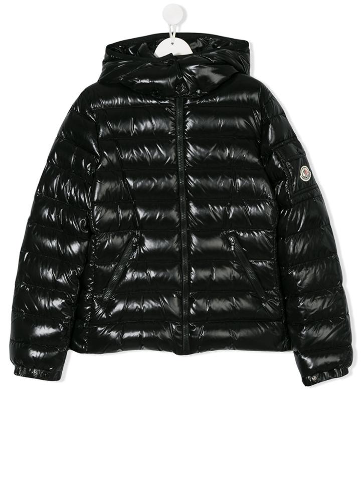 Moncler Kids Padded Jacket - Black