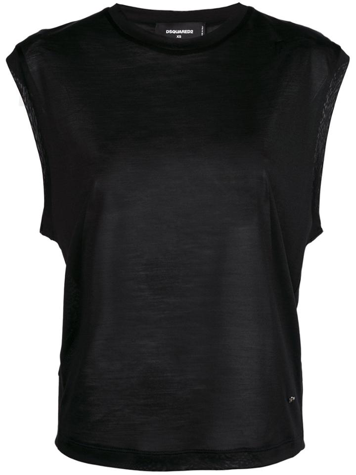 Dsquared2 Classic Fitted T-shirt - Black
