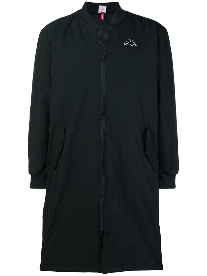 Kappa Zipped Sport Parka - Black