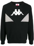 Kappa Logo Print Sweatshirt - Black